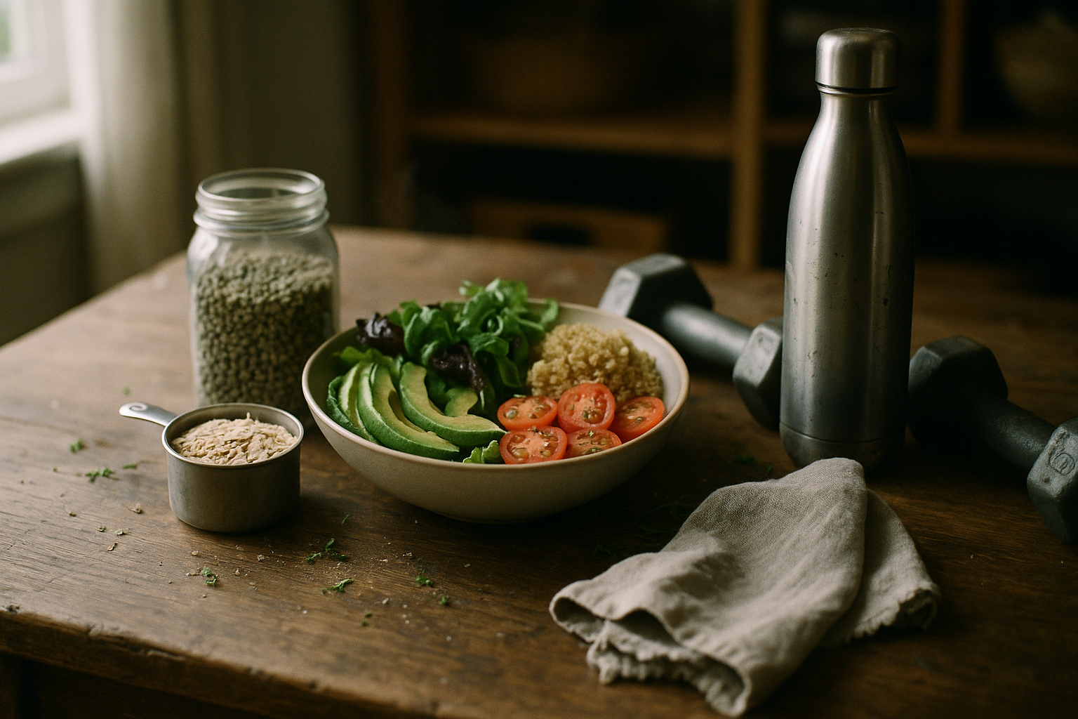 Managing high blood sugar: a balanced diet and effective exercise